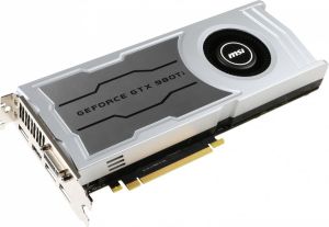 Karta graficzna MSI GeForce GTX 980Ti 6GB GDDR5 (384 bit) 3x DP, HDMI, DVI-I (GTX980Ti 6GD5 V1) 4