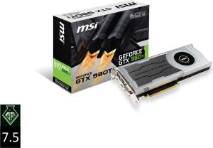 Karta graficzna MSI GeForce GTX 980Ti 6GB GDDR5 (384 bit) 3x DP, HDMI, DVI-I (GTX980Ti 6GD5 V1) 1
