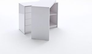 Biurko MCA Meble Marco Białe 108 cm x 40 cm 5