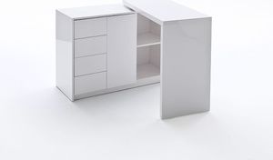 Biurko MCA Meble Marco Białe 108 cm x 40 cm 6