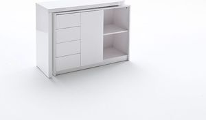 Biurko MCA Meble Marco Białe 108 cm x 40 cm 7