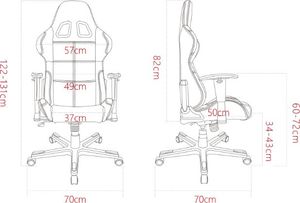Fotel MCA Meble Racer-5 czarny (62505SG) 7
