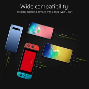 Kabel USB Green Cell Kabel Przewód Green Cell GC PowerStream USB-A - USB-C 200 cm szybkie ładowanie Ultra Charge, QC 3.0 4