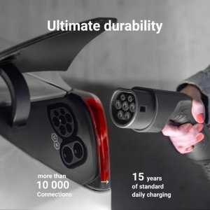 Kabel do ładowania samochodów Green Cell EV09 Type 2 7.2kW 5m 4