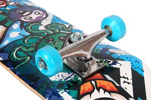 Deskorolka Best Sporting Deskorolka Drewniana Ocotopus Blue (303075) 5