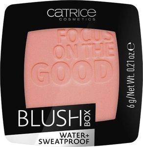 Catrice CATRICE_Blush Box Water + Sweatproof róż do policzków odporny na wodę i pot 025 Nude Peach 6g 1
