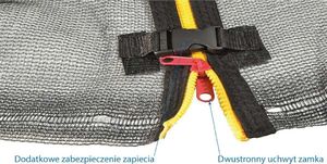 Enero Siatka Wewnętrzna Do Trampoliny Fi 366 cm 3