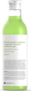 Botanica BOTANICAPHARMA_Tea Tree Aloe Shower Gel żel do kąpieli Aloes i Olejek z Drzewa Herbacianego 500ml 1