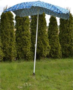 Saska Garden Parasol plażowo ogrodowy 180cm niebieski morski 2