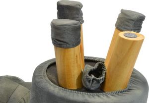 Saska Garden Pufa krzesełko taboret hipcio 28x28cm 5