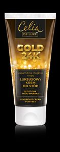 Celia De Luxe Gold 24K luksusowy krem do stóp Miód Manuka 80ml 1