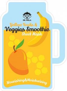 Mola Yellow Fruits & Veggies Smoothie maseczka 1