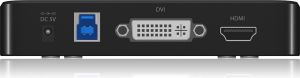 Stacja/replikator Icy Box na USB 3.0 / HDMI , DVI Czarna (20852) 6