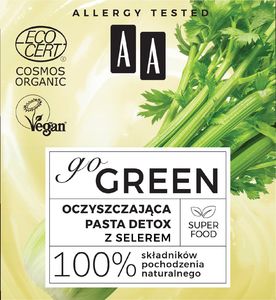 AA Go Green oczyszczająca pasta detox z selerem 50ml 1