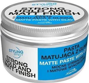 Joanna Styling Effect Matte Paste With Clay pasta matująca do włosów z glinką 100g 1