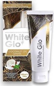 White Glo Coconut Oil Shine kokosowa pasta do zębów z miętą 120ml 1