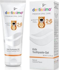 Dentissimo Toothpaste Kids pasta do zębów dla dzieci 2-6 lat 50ml 1