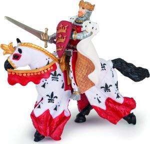 Figurka Papo Figurka Koń Króla Artura czerwony (401295) 1