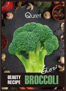 Quret Beauty Recipe rozświetlająca maska Brokuł 1