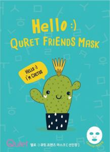 Quret Hello:) Friends maska Kaktus 1