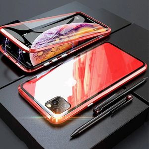 Magnetic Etui Magnetyczne Front+Back do Apple iPhone 12 Mini (Srebrne) uniwersalny 6