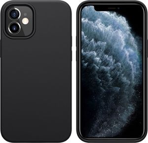 Nillkin Etui Nillkin Flex Pure do Apple iPhone 12 Mini (Czarne) uniwersalny 2