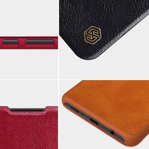 Nillkin Etui Nillkin QIN do Samsung Galaxy A42 5G (Czarne) uniwersalny 3