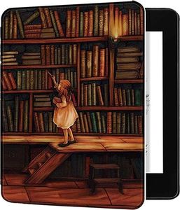 Pokrowiec Tech-Protect Graphic Kindle Oasis Library Girl 1