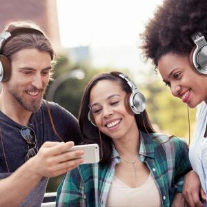 Słuchawki OneOdio Pro-30 Srebrne 5