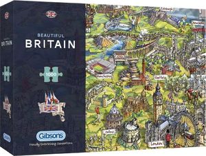 Gibsons Puzzle 1000 Piękna Brytania G3 1
