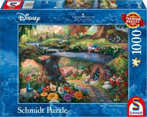 Schmidt Spiele Puzzle PQ 1000 Alicja w Krainie Czarów G3 1