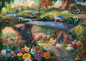 Schmidt Spiele Puzzle PQ 1000 Alicja w Krainie Czarów G3 2