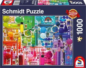 Schmidt Spiele Puzzle PQ 1000 Wszystkie kolory tęczy G3 1