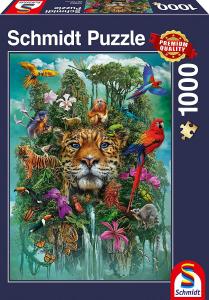 Schmidt Spiele Puzzle PQ 1000 Król dżungli G3 1