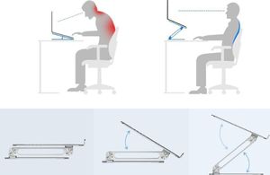 Nillkin Podstawka ProDesk szara 4