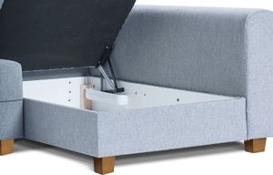 Konsimo Narożnik REVO niebieski uniwersalny wypoczynkowy KONSIMO 5