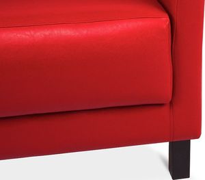 Konsimo Sofa ESPECTO czerwona do salonu KONSIMO 4