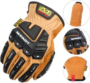 Mechanix Wear Mechanix Wear Rękawice Durahide M-Pact Driver F9-360 Czarne-Coyote M 1