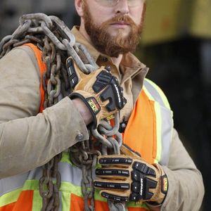 Mechanix Wear Rękawice Durahide M-Pact Driver F9-360 Czarne-Coyote M 8