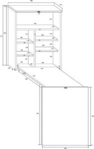 Biurko Vivaldi Hide 2