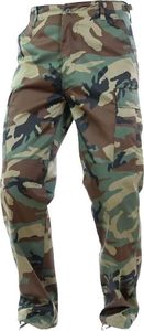 Mil-Tec Mil-Tec Spodnie BDU Wzmocnione Woodland XS 1