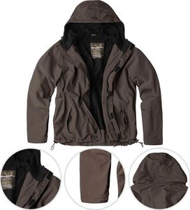 Kurtka męska Surplus Zipper Windbreaker brown r. L 2