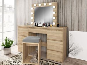 Meblowa 1 Toaletka ALEKSANDRA 5 dąb sonoma z szufladami MEBLOWA 1 3