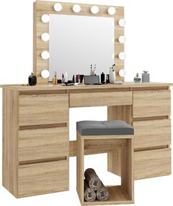 Meblowa 1 Toaletka ALEKSANDRA 5 dąb sonoma z szufladami MEBLOWA 1 5