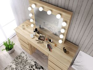 Meblowa 1 Toaletka ALEKSANDRA 5 dąb sonoma z szufladami MEBLOWA 1 7