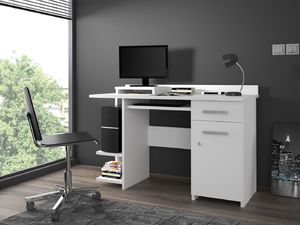 Biurko Meblowa 1 Aldona Białe 124 cm x 60 cm 3