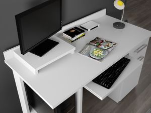 Biurko Meblowa 1 Aldona Białe 124 cm x 60 cm 6