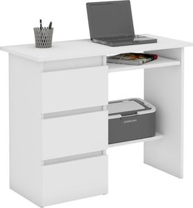 Biurko Meblowa 1 Bandi 1 Białe 94 cm x 43 cm 7