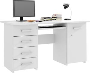 Biurko Meblowa 1 Eleonora 2 Białe 138 cm x 65 cm 5