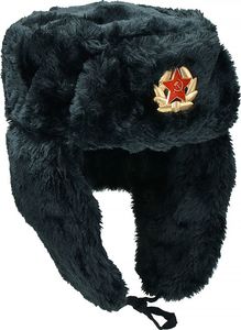 MFH MFH Czapka Uszatka Rosyjska Uszanka Czarna M 5